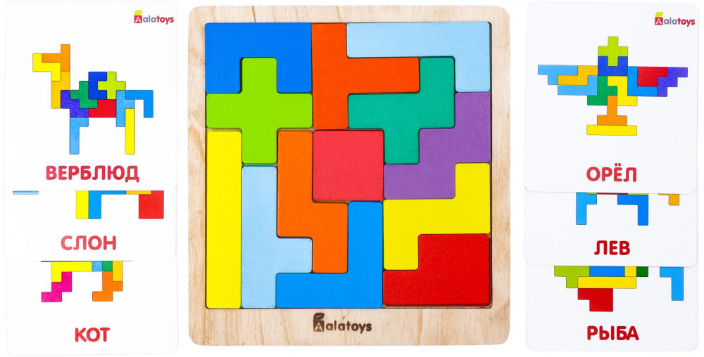Танграм «Тетрис» | Alatoys