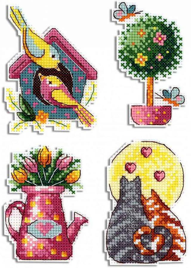 Набор для вышивания «Времена года. Весна» | М.П. Студия