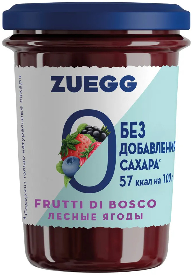 Конфитюр с пониженной калорийностью «Лесные ягоды» | Zuegg