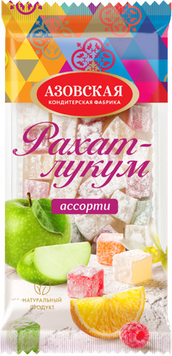 Рахат-лукум ассорти | Азовская кондитерская фабрика