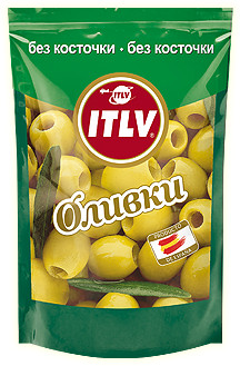 Оливки зеленые без косточки