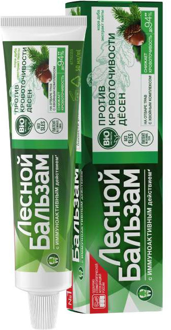 Зубная паста «Кора дуба и пихта» | Лесной бальзам
