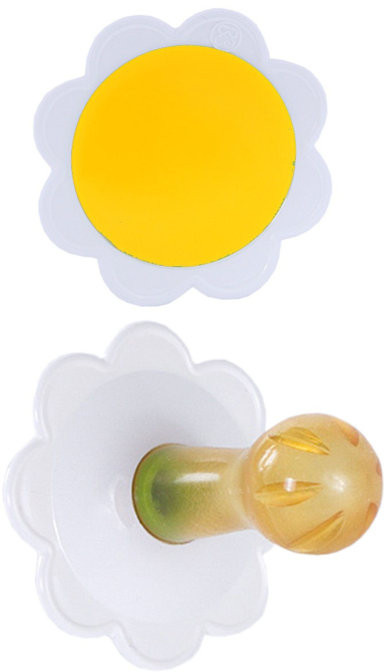 Соска-пустышка тип 2-А «Ромашка» в индивидуальной упаковке | Киевгума