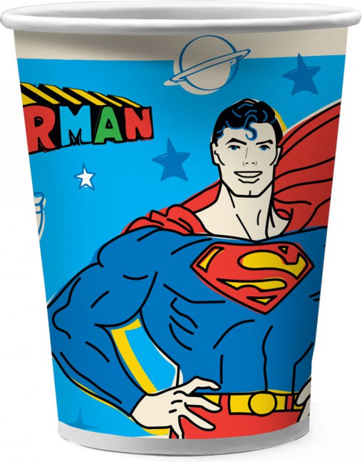 Набор бумажных стаканов «Superman» | ND Play