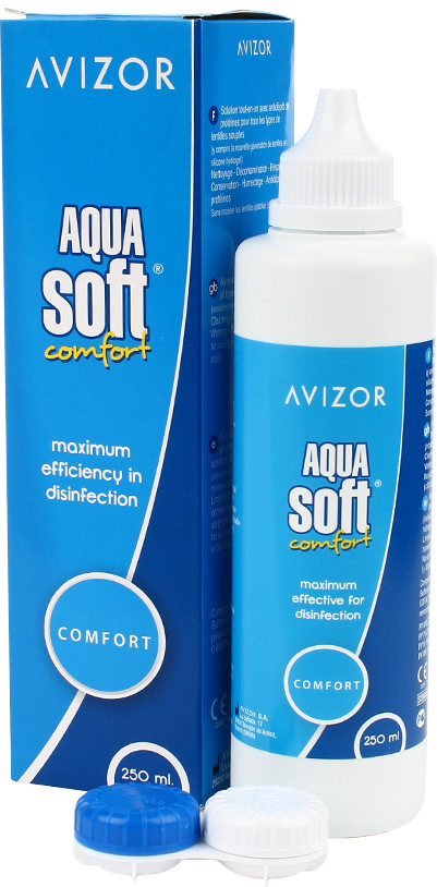 Раствор для контактных линз «Aqua Soft» | Avizor