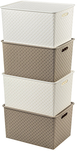 Набор корзинок с крышками «Береста» | Береста | El Casa