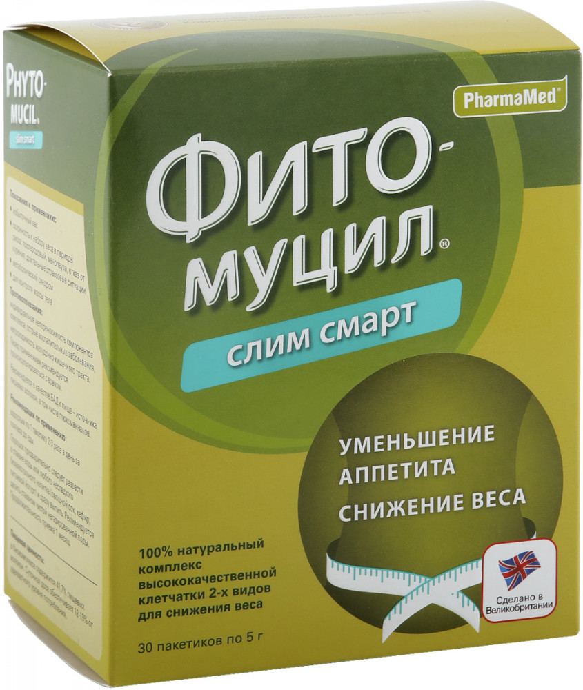 Порошок «Фитомуцил Слим Смарт» | Probiotics International LTD