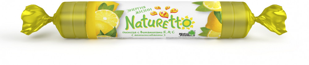 Таблетки жевательные со вкусом лимона «Naturetto» | Natur Produkt