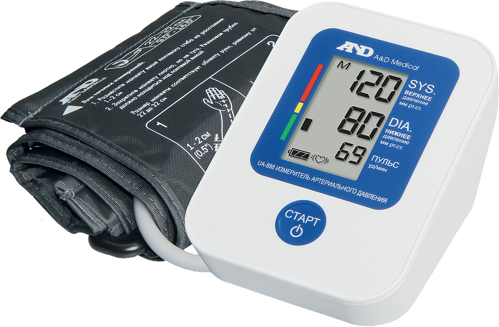 Тонометр автоматический A&D UA-888 Эконом | A&D