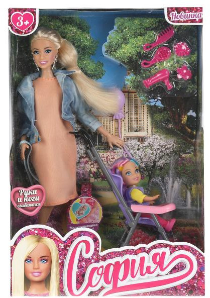 Кукла «София с дочерью» | София и Алекс | Карапуз