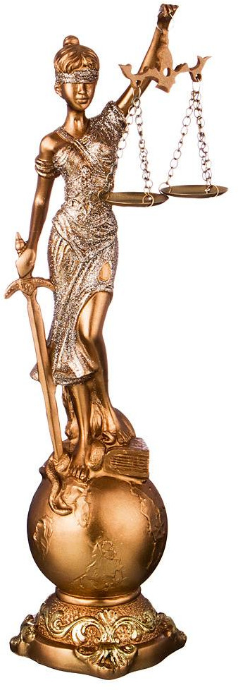 Фигурка декоративная «Фемида» | Махараджи | Lefard