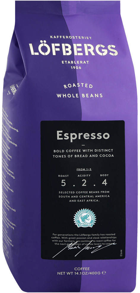 Кофе «Espresso» | Lofbergs
