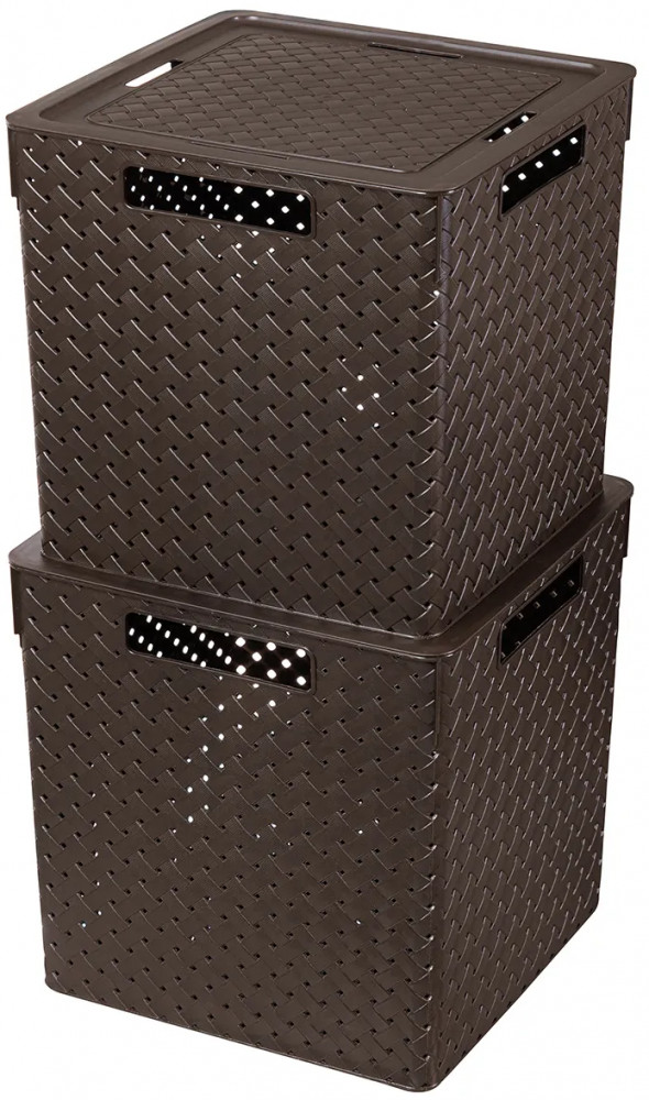 Набор коробок с крышками «Береста» | Береста | El Casa