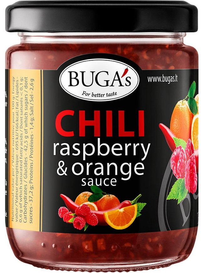 Соус с перцем чили «Малиново-апельсиновый» | Buga's