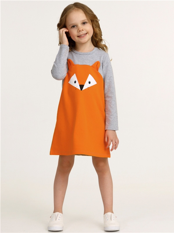 Платье для девочек | Преданные друзья | Апрель