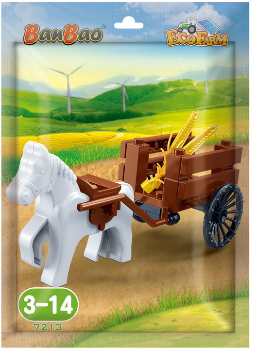 Конструктор «Лошадка с повозкой» | BanBao