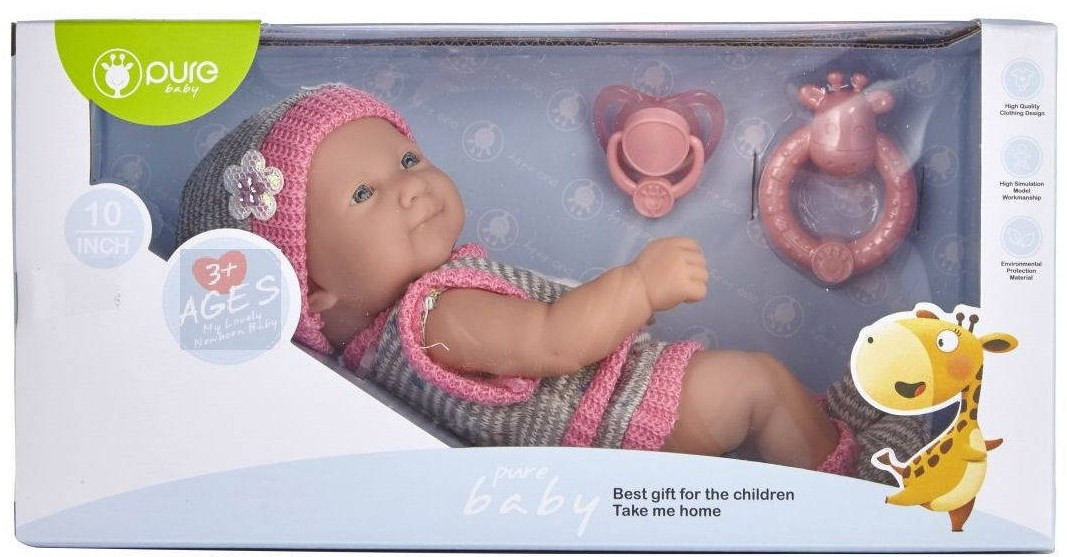 Пупс | Pure baby | Junfa Toys