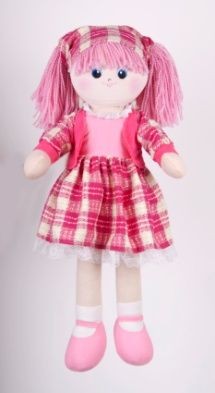 Кукла "Клубничка" в косынке, 60см | Gulliver