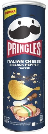 Чипсы со вкусом сыра и чёрного перца | Pringles