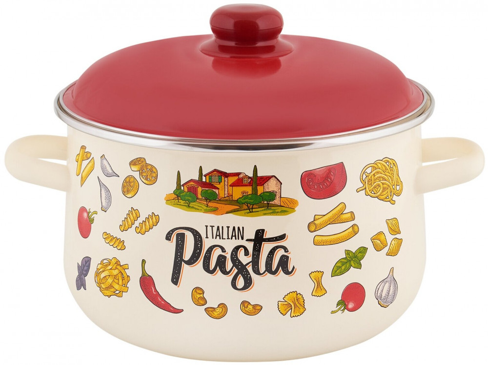 Кастрюля «Pasta Italian» | Pasta Italian | Стальэмаль