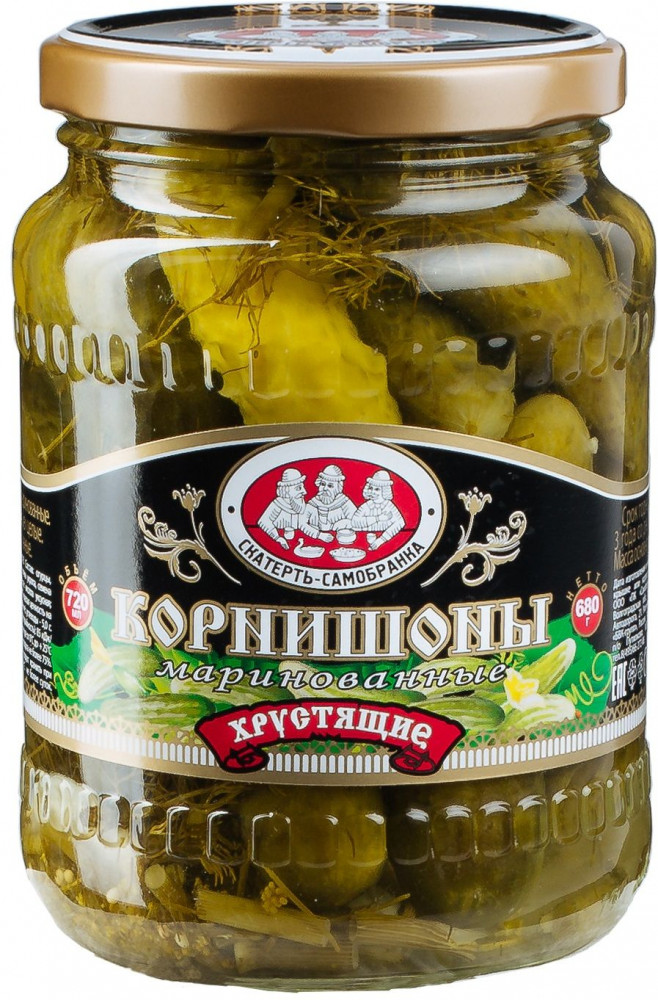 Корнишоны маринованные хрустящие | Скатерть-самобранка