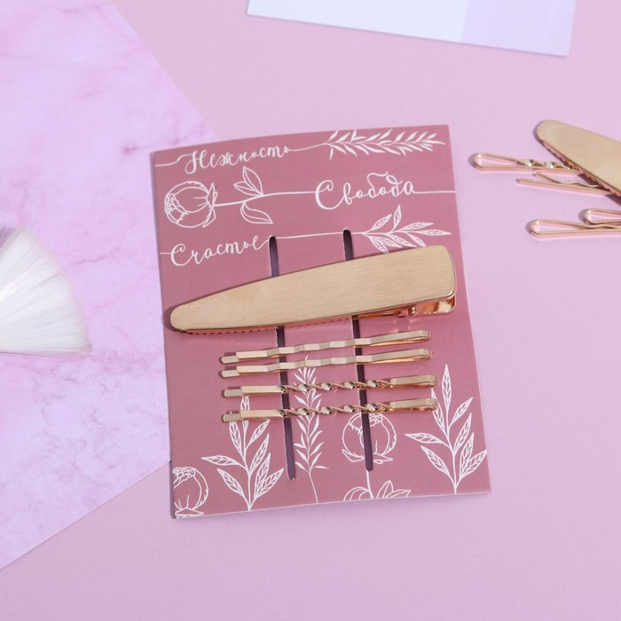 Заколки для волос «Нежность, свобода, счастье» | Women | Art beauty