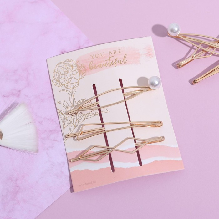 Заколки для волос «You are beautiful» | Women | Art beauty