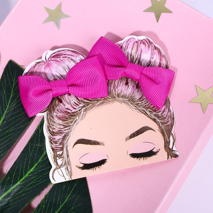 Заколки ушки для волос «Для стильной девушки» | Art beauty kids | Art beauty