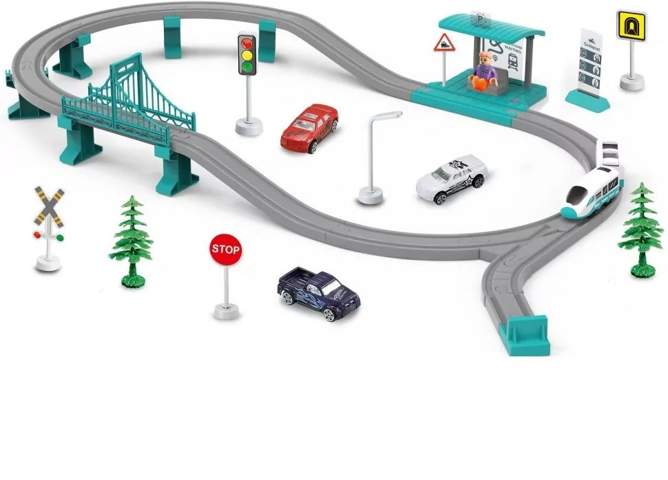 Набор игровой «Железная дорога» | Мой город | Givito