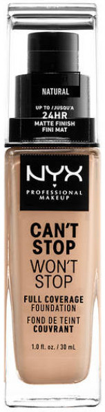 Крем тональный, оттенок 7 Natural | Can'T Stop Won'T Stop | NYX