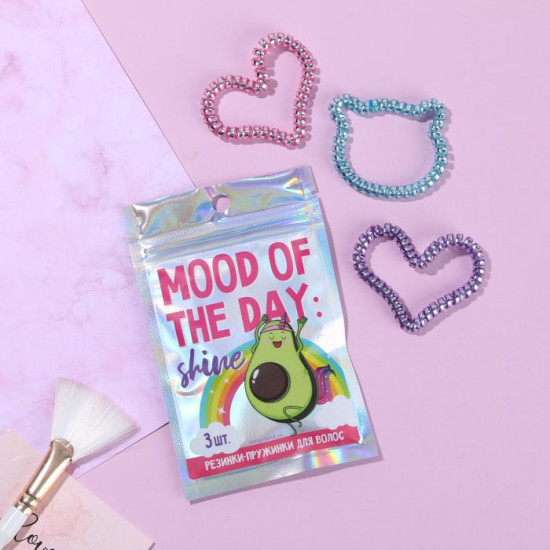 Набор резинок для волос «Mood of the day»