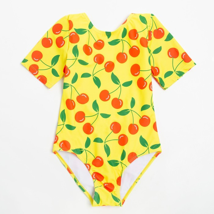 Купальник слитный для девочек «Вишенки» | Swim Collection Kids | MINAKU