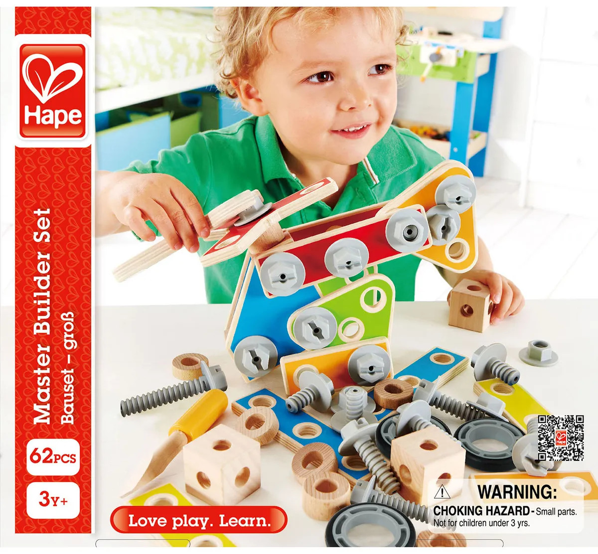 Конструктор деревянный «Мастер» | Hape