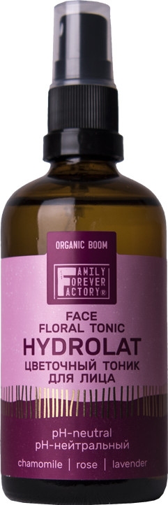 Тоник для лица «Цветочный. РН-нейтральный» | Family Forever Factory