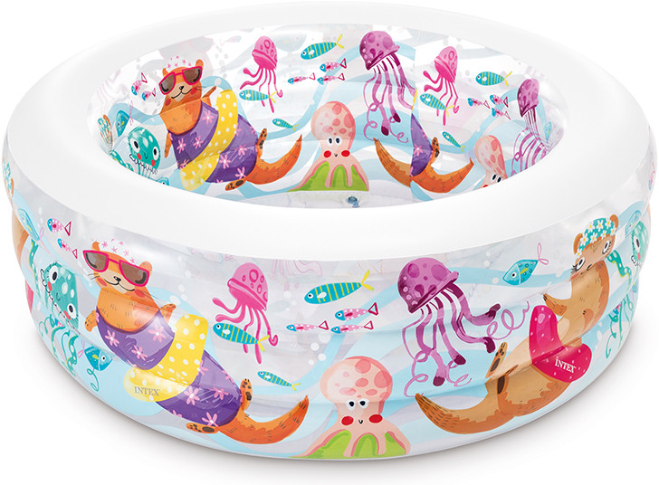 Бассейн детский надувной «Little Otter» | Intex