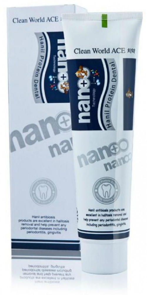 Зубная паста с серебром и протеином | Hanil