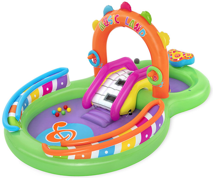 Бассейн детский надувной «Sing 'n Splash Play Center» | Bestway