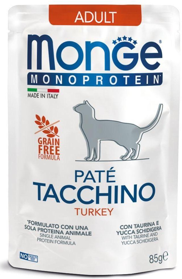Корм влажный для кошек с индейкой | Cat Monoprotein | Monge