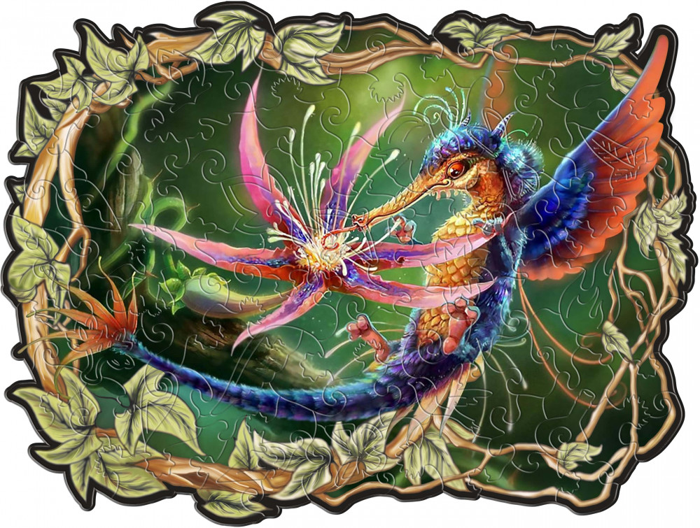 Пазл «Фантастическая птица» | SilverToys