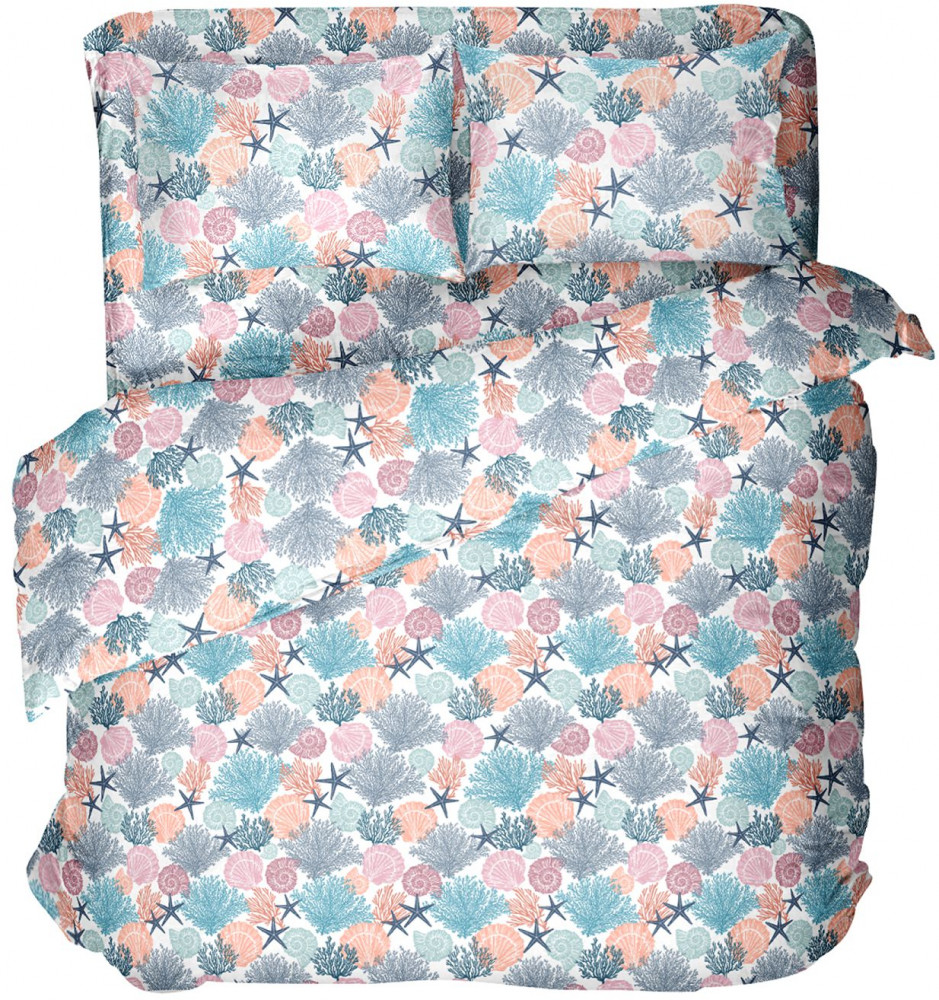 Комплект постельного белья «Кораллы» | Самойловский Текстиль