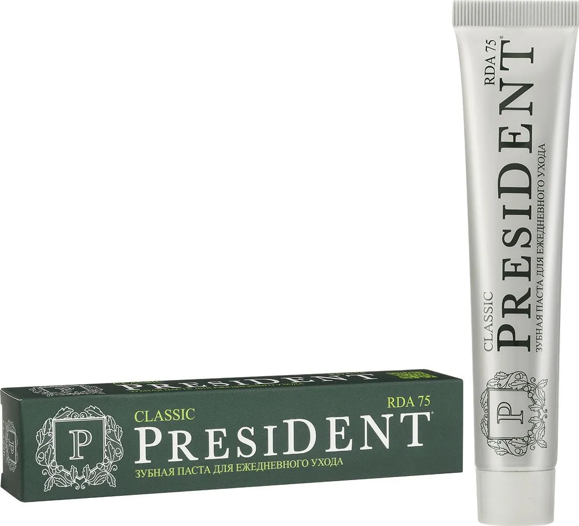 Зубная паста для ежедневного ухода «Classic» | President
