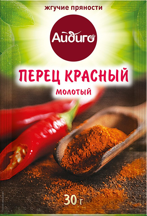 Перец красный молотый | Жгучие пряности | Айдиго