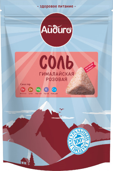 Соль гималайская розовая