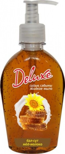 Мыло жидкое «Мёд и молоко» | Deluxe