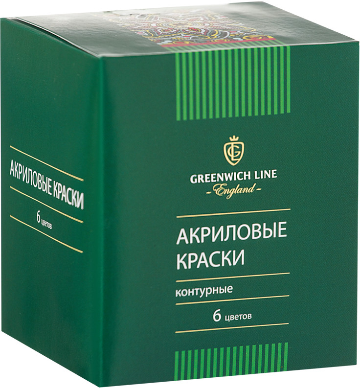 Набор акриловых красок «Ассорти» | Greenwich Line