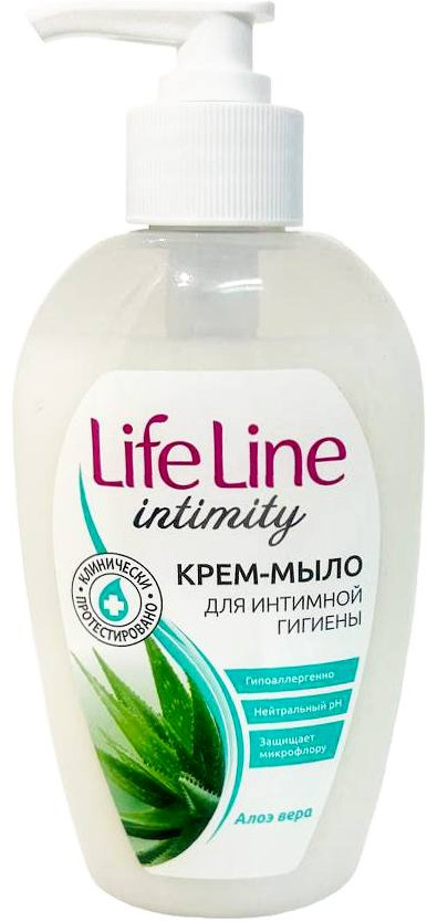 Крем-мыло для интимной гигиены «Life Line» | Весна