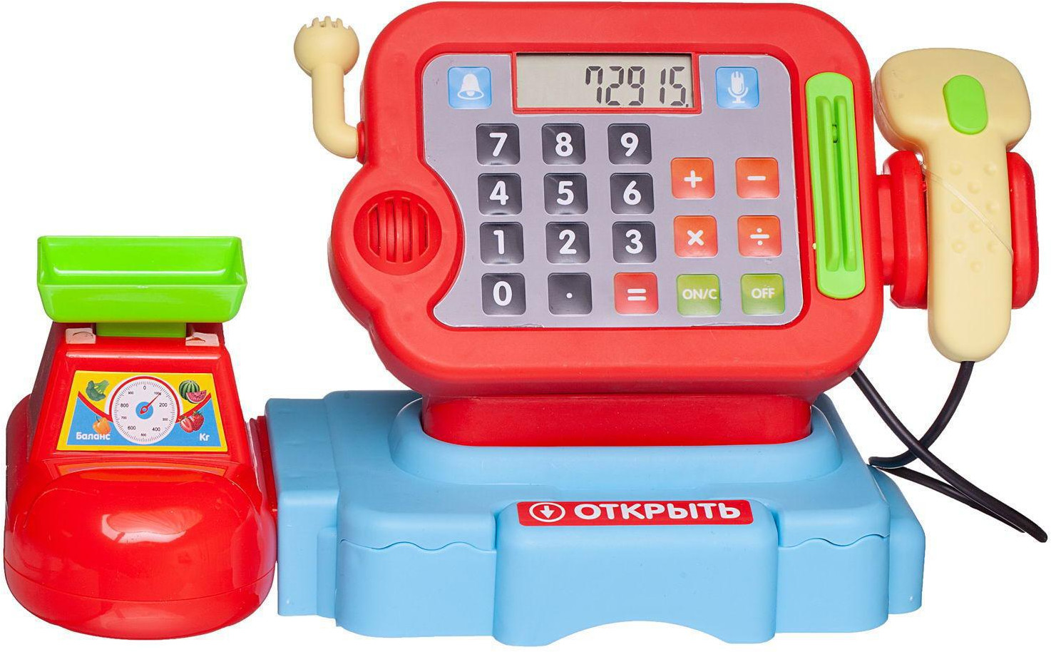 Набор игровой «Касса с весами» | Помогаю маме | ABtoys