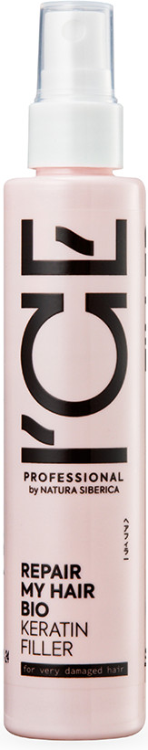 Спрей-концентрат кератиновый для сильно поврежденных волос | Repair my hair | ICE Professional