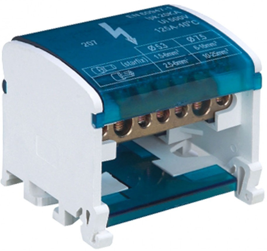 Монтажные шины на DIN-рейку 2х7 | Stekker