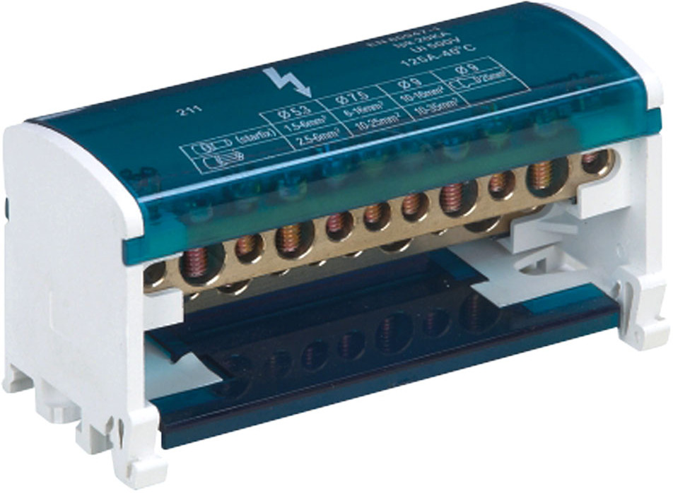 Монтажные шины на DIN-рейку 4х15 | Stekker